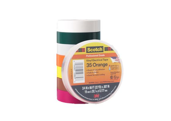 चीन 3M Scotch 35 | Color Coding | Electrical Tape | Vinyl Carrier देने वाला