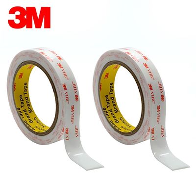 3M 4945 | ऐक्रेलिक फोम टेप | डबल साइडेड | सफ़ेद | 1.1mm मोटाई | 25mm x 33m देने वाला