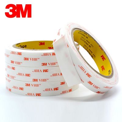 3M 4945 | ऐक्रेलिक फोम टेप | डबल साइडेड | सफ़ेद | 1.1mm मोटाई | 25mm x 33m देने वाला