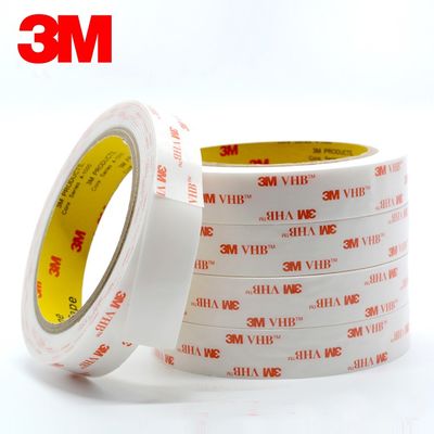 3M 4945 | ऐक्रेलिक फोम टेप | डबल साइडेड | सफ़ेद | 1.1mm मोटाई | 25mm x 33m देने वाला