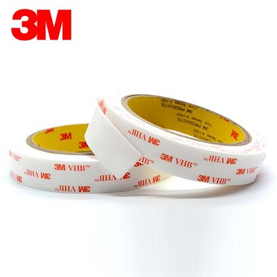 3M 4945 | ऐक्रेलिक फोम टेप | डबल साइडेड | सफ़ेद | 1.1mm मोटाई | 25mm x 33m देने वाला
