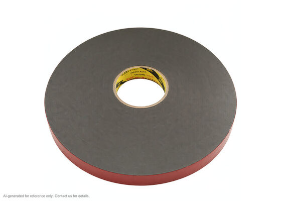 3M Acrylic Plus PT1100T | Dark Grey 1.14 mm Foam | Dual Acrylic | Clear T-Liner | 90 °C देने वाला