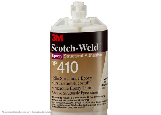 3M Scotch-Weld DP410 | Toughened Two-Part Epoxy | 2:1 by Volume | 12 min Work Life | Off-White देने वाला