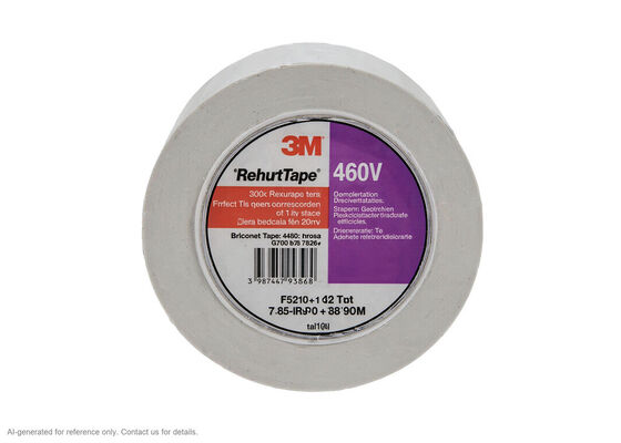 3M Venture Tape 9208 | PE Foam 3.2 mm | Single Coated Acrylic | Paper Liner | White देने वाला